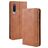 Mobigear Sensation Xiaomi Mi 9 Hülle Klapphülle Geldbörse - Cognac