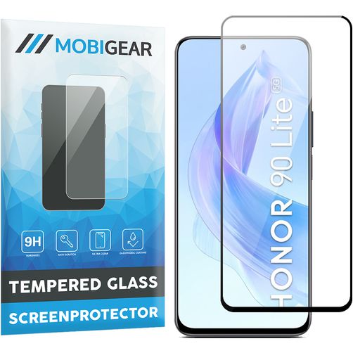 Mobigear Premium HONOR 90 Lite Panzerglas Gehärtetes Glas Displayschutz - Hüllenfreundlich