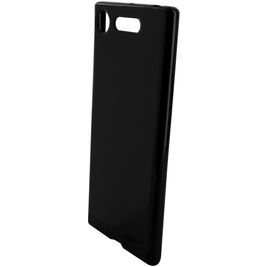 Mobiparts Classic Sony Xperia XZ1 Hülle Flexibles TPU Backcover - Schwarz