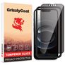 GrizzlyCoat Easy Fit iPhone 17e Panzerglas Gehärtetes Glas Displayschutz Privacy - Hüllenfreundlich + Applikator