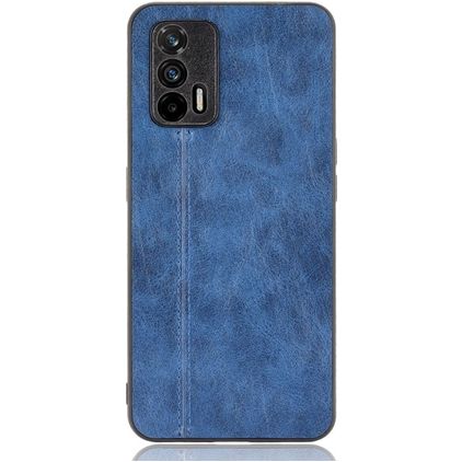 Mobigear Stitch Realme GT Hülle Backcover - Blau