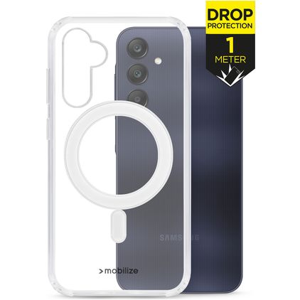 Mobilize Naked Protection Durchsichtig Samsung Galaxy A56 MagSafe Hülle Hardcase Backcover Stoßfest - Transparent