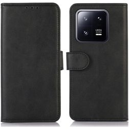 Mobigear Wallet Xiaomi 13 Hülle Klapphülle Geldbörse - Schwarz