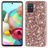 Mobigear Glitter Samsung Galaxy A73 Hülle Hardcase Backcover - Roségold