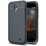 Mobigear Luxury Nokia 1 Hülle Flexibles TPU Backcover - Marineblau