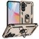Mobigear Armor ring Samsung Galaxy A36 Hülle Hardcase Backcover Stoßfest mit Ringhalter - Gold