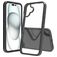 Mobigear Crystal iPhone 16 Plus Hülle Hardcase Backcover - Schwarz
