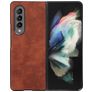 Mobigear Excellent Samsung Galaxy Z Fold 4 Hülle Hardcase Backcover - Braun