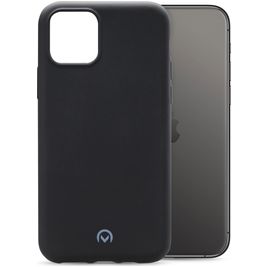 Mobilize Rubber Gelly iPhone 11 Pro Hülle Flexibles TPU Backcover - Matt Black
