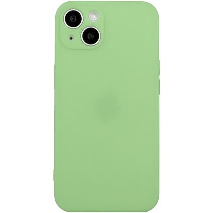 Mobigear Colors iPhone 15 Plus TPU (flexibel) Backcover - Grün