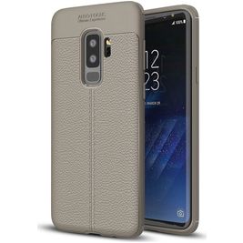 Mobigear Luxury Samsung Galaxy S9 Plus Hülle Flexibles TPU Backcover - Grau Mobigear Luxury Samsung Galaxy S9 Plus Hülle Flexibles TPU Backcover - Grau
