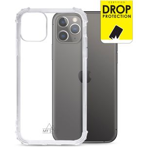 My Style Protective Flex Durchsichtig iPhone 11 Pro Hülle Flexibles TPU Backcover Stoßfest - Transparent
