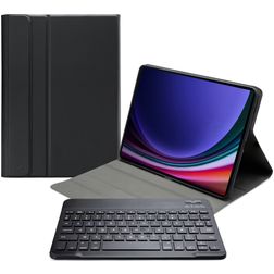 Mobilize Detachable Bluetooth Keyboard Samsung Galaxy Tab S9 FE Hülle AZERTY Bluetooth Tastatur Klapphülle - Schwarz