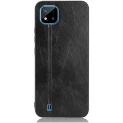 Mobigear Stitch Realme C11 (2020) Hülle Backcover - Schwarz