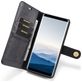 Mobigear Snap Button Samsung Galaxy Note 9 Hülle Abnehmbare 2in1 Klapphülle Geldbörse - Schwarz