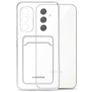 Mobilize Gelly Card Transparent Samsung Galaxy A54 TPU (flexibel) Backcover mit Kartenfach - Transparent