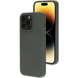 Mobiparts iPhone 14 Pro Silikon Hülle Backcover - Urban Grey