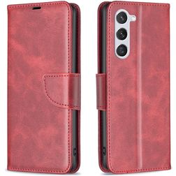 Mobigear Excellent Samsung Galaxy S24 Hülle Klapphülle Geldbörse - Rot