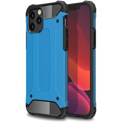Mobigear Outdoor iPhone 12 Pro Max Hülle Hardcase Backcover Stoßfest - Blau