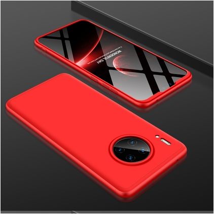 Mobigear TriGuard Huawei Mate 30 Hülle Hardcase Backcover - Rot