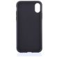 Mobigear Racing iPhone XS Max Hülle Flexibles TPU Backcover - Blau