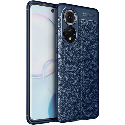 Mobigear Luxury HONOR 50 TPU (flexibel) Backcover - Blau