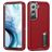 Mobigear Rugged Stand Samsung Galaxy S23 Plus Hülle Hardcase Backcover Stoßfest mit Ständer - Rot