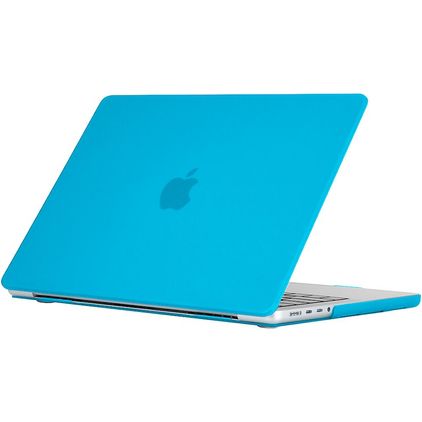 Mobigear Matte MacBook Pro 16 Zoll (2021-2026) Hardcase Hülle MacBook Case - Blau - Model A2485 / A2780 / A2991 / A3186 / A3428 / A3429