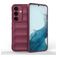 Mobigear Bumpy Samsung Galaxy S24 Hülle Flexibles TPU Backcover - Rot