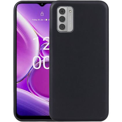Mobigear Basics Nokia G42 Hülle Flexibles TPU Backcover - Schwarz
