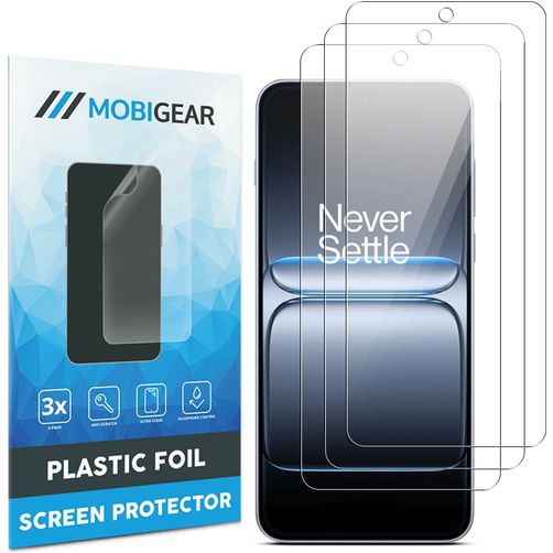 Mobigear OnePlus Nord 5 Displayschutz Schutzfolie - Hüllenfreundlich (3er Pack)
