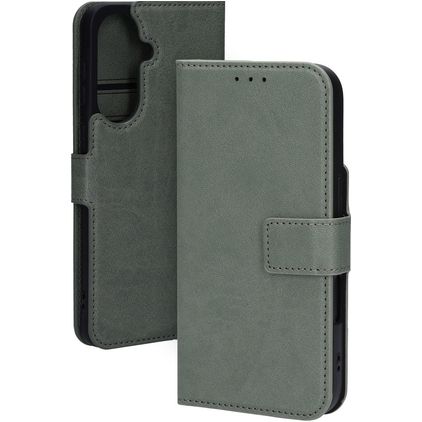 Mobiparts Classic Wallet Samsung Galaxy A57 MagSafe Hülle Klapphülle - Stone Green