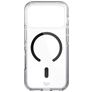 Tech21 EvoCrystal iPhone 18 Pro MagSafe Hülle Hardcase Backcover - Transparent / Schwarz