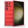 Mobigear Bumpy Samsung Galaxy S24 Ultra TPU (flexibel) Backcover - Rot