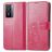 Mobigear Clover Vivo Y76 Hülle Klapphülle Geldbörse - Magenta