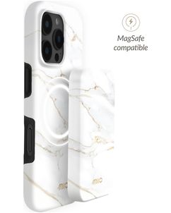 MIO Powerbank 5.000 mAh 15W - MagSafe Kompatibel - White Marble