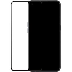 Mobilize Premium OPPO Find X3 Neo Panzerglas Gehärtetes Glas Displayschutz - Hüllenfreundlich - Schwarz