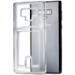 Xccess Card Durchsichtig Samsung Galaxy Note 9 Hülle Flexibles TPU Backcover mit Kartenhalter - Transparent