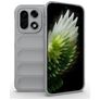 Mobigear Bumpy OnePlus 15 Hülle Flexibles TPU Backcover - Grau