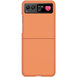 Mobigear Colors Motorola Razr 40 Hülle Hardcase Backcover - Orange
