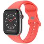 Mobigear Sport Dual Silikon Apple Watch Armband Drückerschließe - 49/46/45/44 mm - Koralle