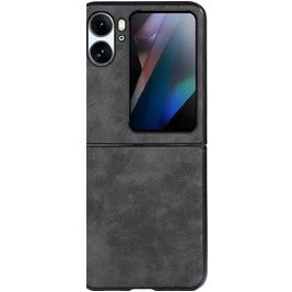 Mobigear Excellent OPPO Find N2 Flip Hülle Hardcase Backcover - Schwarz