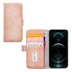 Mobilize Elite Gelly iPhone 12 Pro Max Hülle Klapphülle - Soft Pink