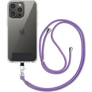 Mobigear Lanyard Universal-Handykette einstellbar - Lila
