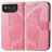 Mobigear Butterfly ASUS ROG Phone 6 Pro Hülle Klapphülle Geldbörse - Pink