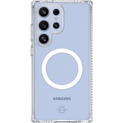 ITSKINS Level 2 HybridMagClear R Transparent Samsung Galaxy S25 Ultra MagSafe Hardcase Backcover Shockproof - Transparent