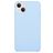 Mobigear Rubber Touch iPhone 15 Silikon Hülle Backcover - Blau