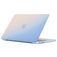 Mobigear Rainbow Matte MacBook Pro 14 Zoll (2021-2026) Hardcase Hülle MacBook Case - Blau - Model A2442 / A2779 / A2918 / A2992 / A3401 / A3112 / A3434 / A3427 / A3426