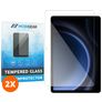 Mobigear Samsung Galaxy Tab S9 FE Panzerglas Gehärtetes Glas Displayschutz - Hüllenfreundlich (2er Pack)
