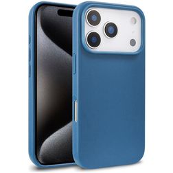 Mobigear Bio iPhone 18 Pro Max Hülle Umweltfreundliches Backcover - Blau